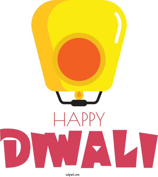 Free Holidays Logo Yellow Design For DIWALI Clipart Transparent Background