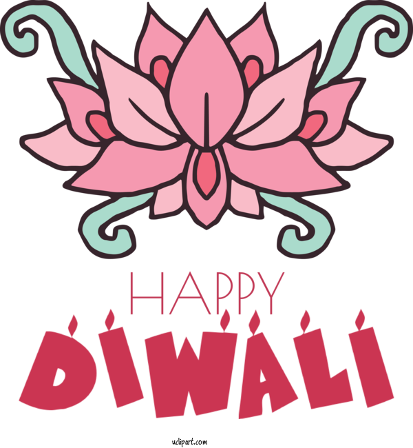 Free Holidays Visual Arts Design Floral Design For DIWALI Clipart Transparent Background