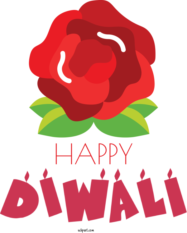 Free Holidays Floral Design Rose Family Design For DIWALI Clipart Transparent Background
