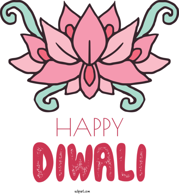 Free Holidays Design Visual Arts Floral Design For DIWALI Clipart Transparent Background