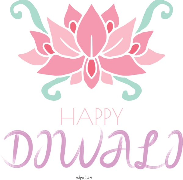 Free Holidays Floral Design Visual Arts Design For DIWALI Clipart Transparent Background