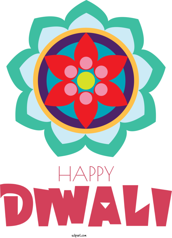 Free Holidays Flower Floral Design Cut Flowers For Diwali Clipart Transparent Background