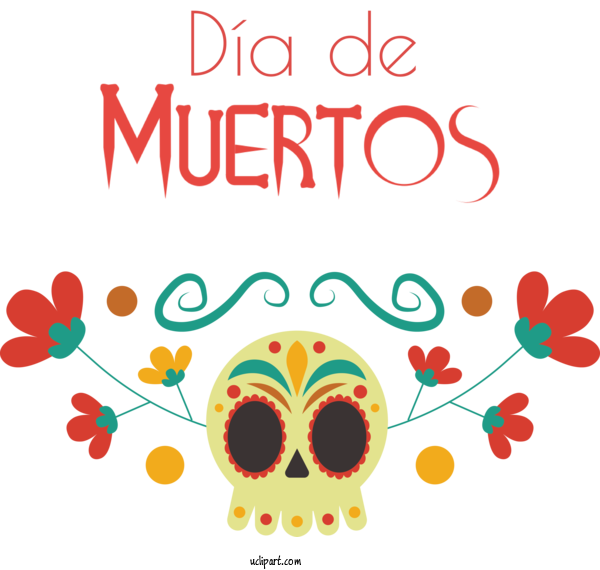 Free Holidays Drawing Abstract Art Logo For Day Of The Dead Clipart Transparent Background