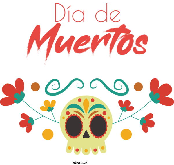 Free Holidays Design Logo Abstract Art For Day Of The Dead Clipart Transparent Background