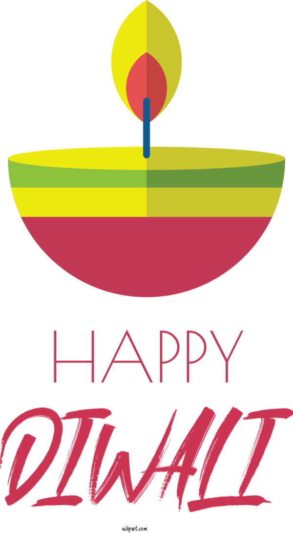 Free Holidays Logo Yellow Line For Diwali Clipart Transparent Background