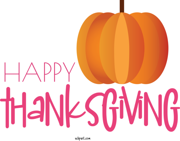 Free Holidays Jack O' Lantern Squash Logo For Thanksgiving Clipart Transparent Background