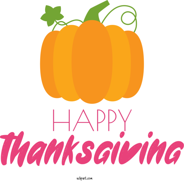 Free Holidays Vegetable Natural Foods Pumpkin For Thanksgiving Clipart Transparent Background