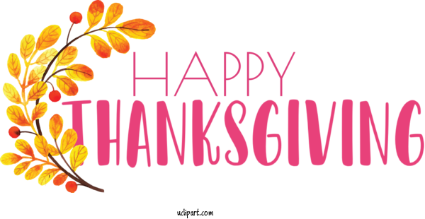 Free Holidays Floral Design Logo Leaf For Thanksgiving Clipart Transparent Background