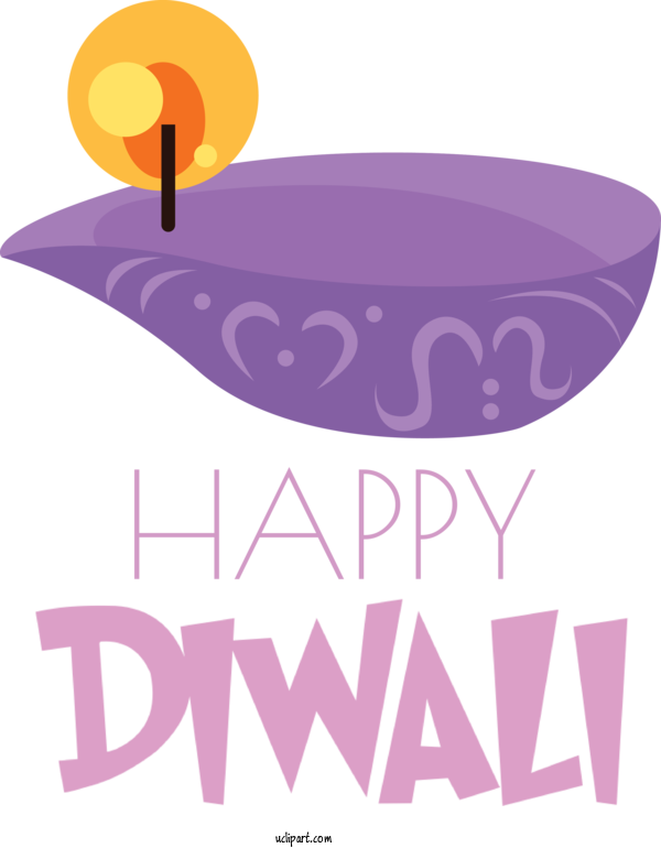 Free Holidays Logo Design Lilac M For Diwali Clipart Transparent Background