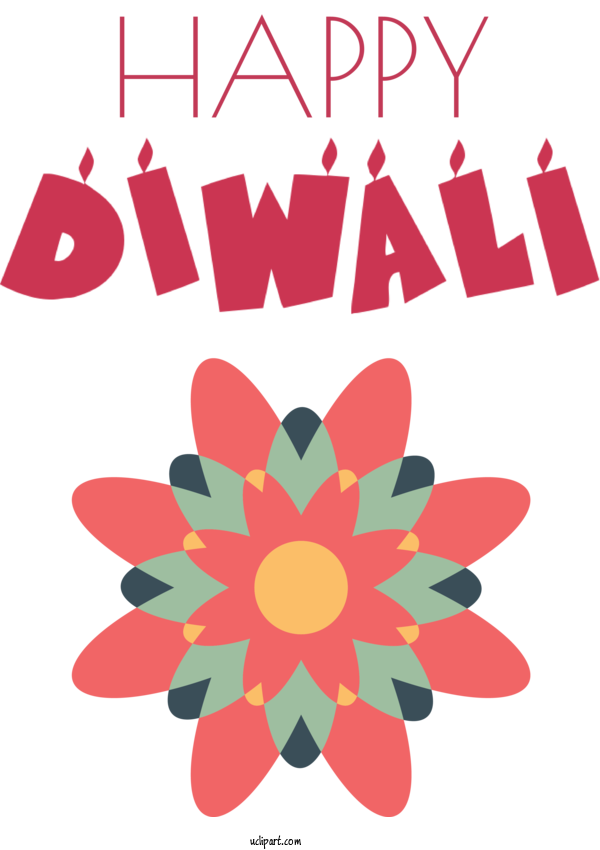 Free Holidays Floral Design Design Petal For Diwali Clipart Transparent Background