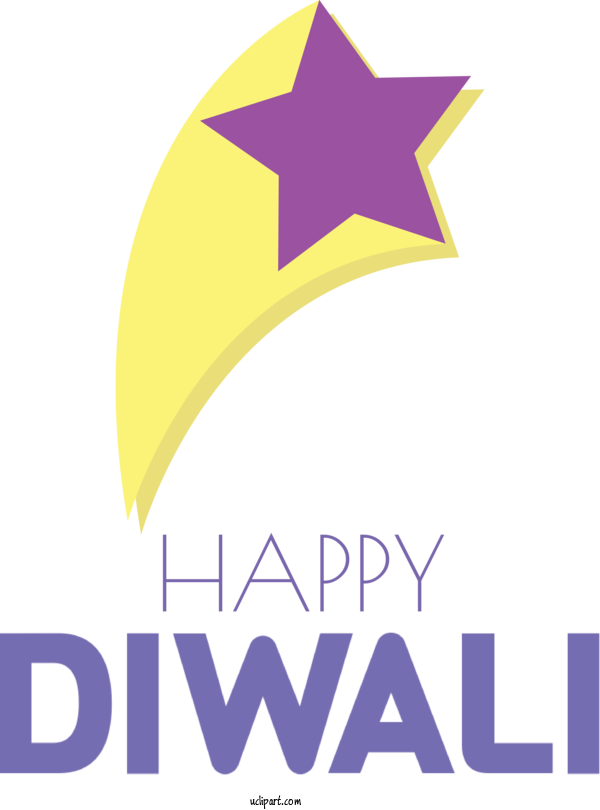 Free Holidays Logo Symbol Yellow For Diwali Clipart Transparent Background