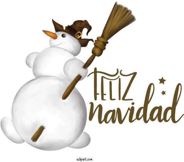 Free Holidays Snowman Christmas Day Cartoon For Christmas Clipart Transparent Background