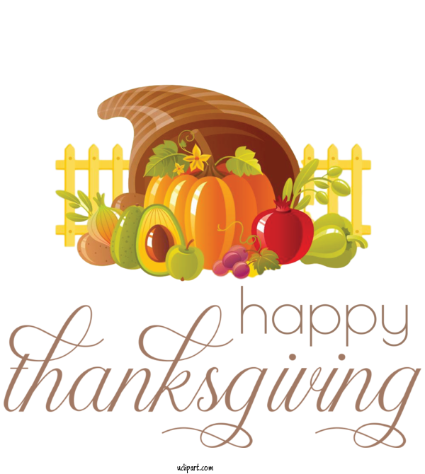 Free Holidays Fruit Vegetable Thanksgiving For Thanksgiving Clipart Transparent Background