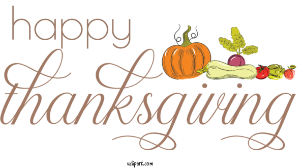 Free Holidays Logo Natural Foods Floral Design For Thanksgiving Clipart Transparent Background