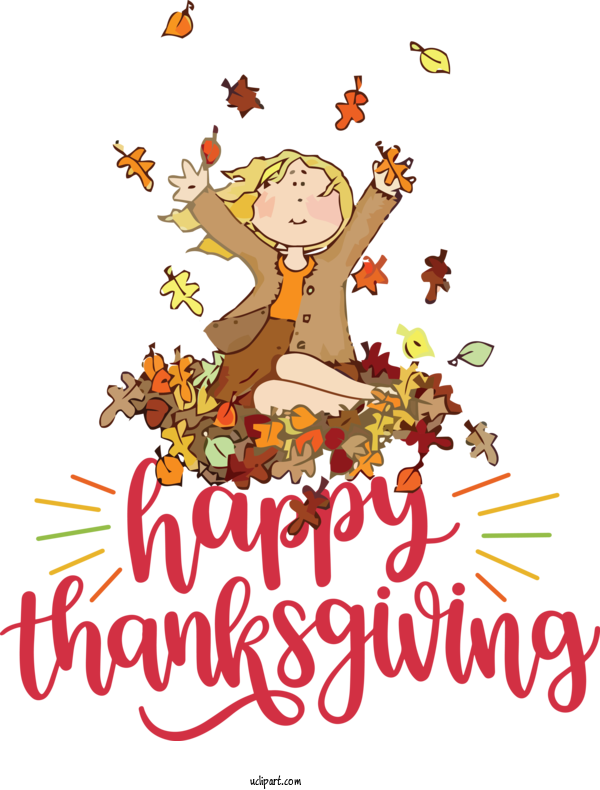 Free Holidays Cartoon 0JC Tree For Thanksgiving Clipart Transparent Background