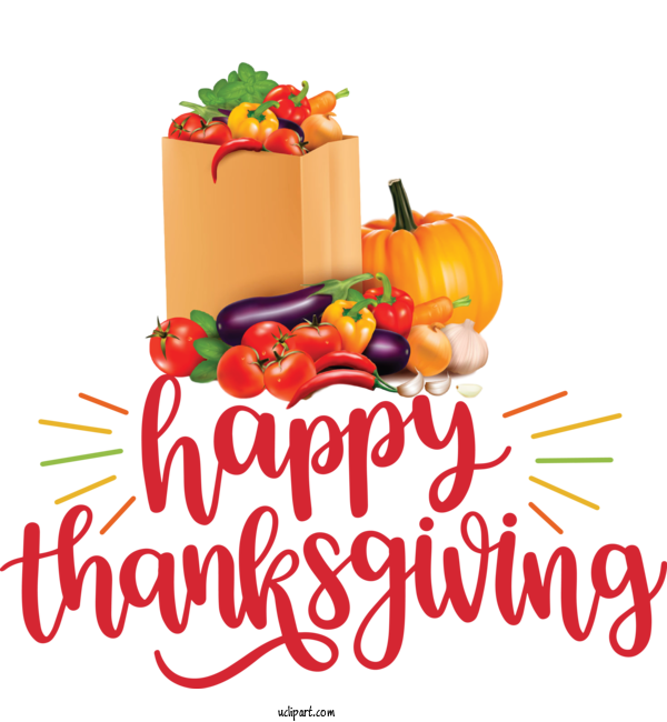 Free Holidays Vegetable Vegetarian Cuisine Natural Foods For Thanksgiving Clipart Transparent Background