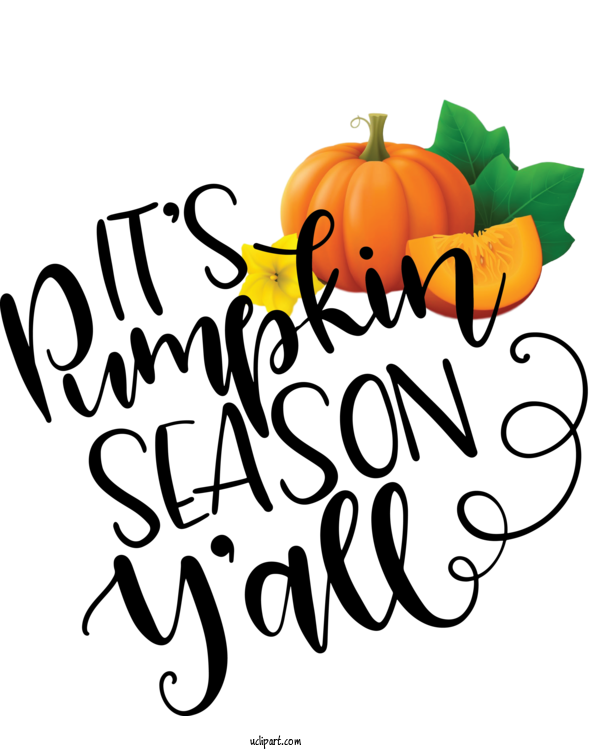 Free Holidays Vegetable Pumpkin Flower For Thanksgiving Clipart Transparent Background