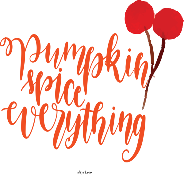 Free Holidays Thanksgiving Pumpkin Calligraphy For Thanksgiving Clipart Transparent Background
