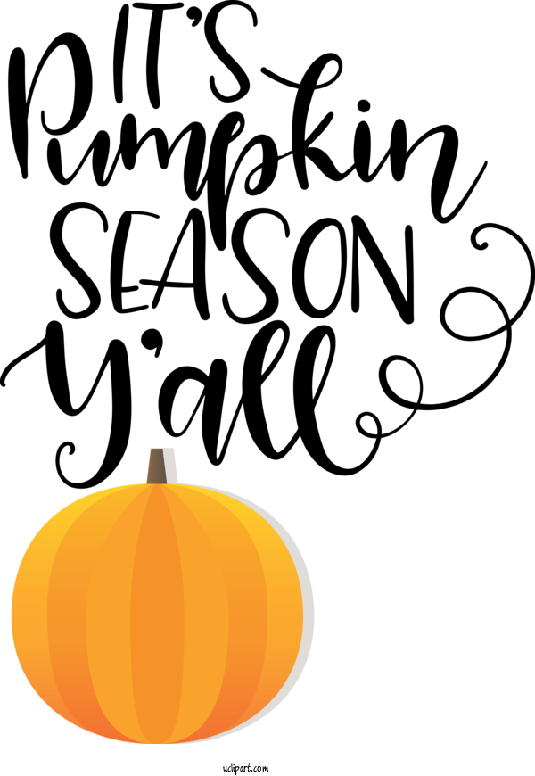 Free Holidays Pumpkin 0JC Calligraphy For Thanksgiving Clipart Transparent Background