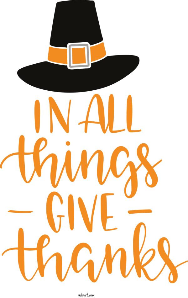 Free Holidays Hat Meter Line For Thanksgiving Clipart Transparent Background