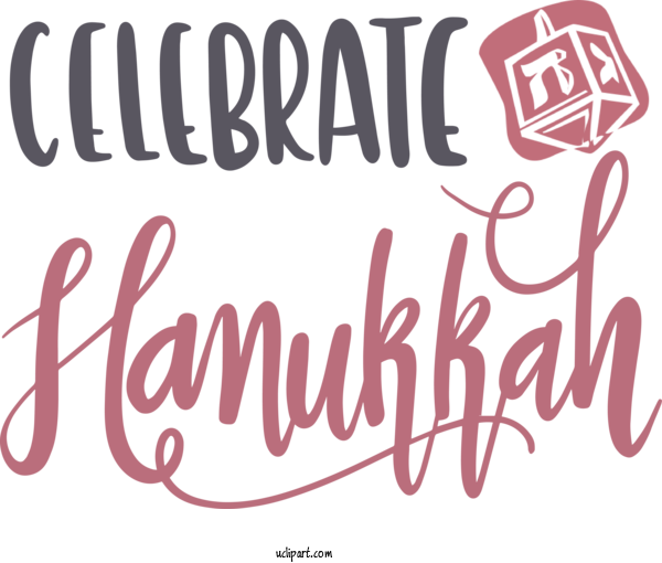 Free Holidays Design Cartoon Logo For Hanukkah Clipart Transparent Background