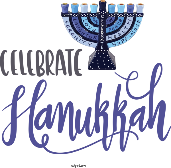 Free Holidays Hanukkah Cartoon Blue For Hanukkah Clipart Transparent Background