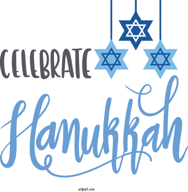 Free Holidays Hanukkah Star Of David Menorah For Hanukkah Clipart Transparent Background