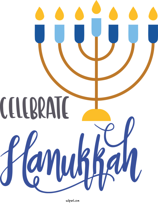 Free Holidays Icon Menorah Menorah For Hanukkah Clipart Transparent Background