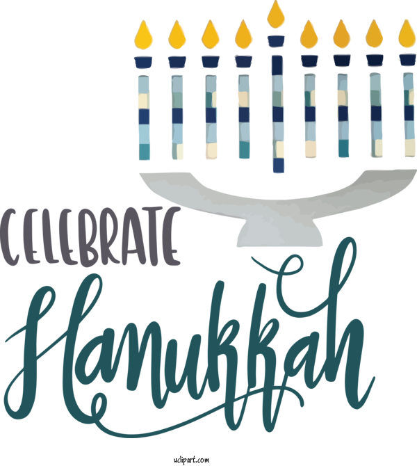 Free Holidays Silhouette Logo Cartoon For Hanukkah Clipart Transparent Background