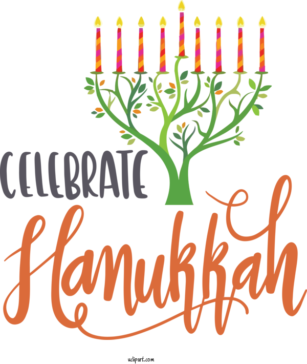 Free Holidays Logo Floral Design Commodity For Hanukkah Clipart Transparent Background