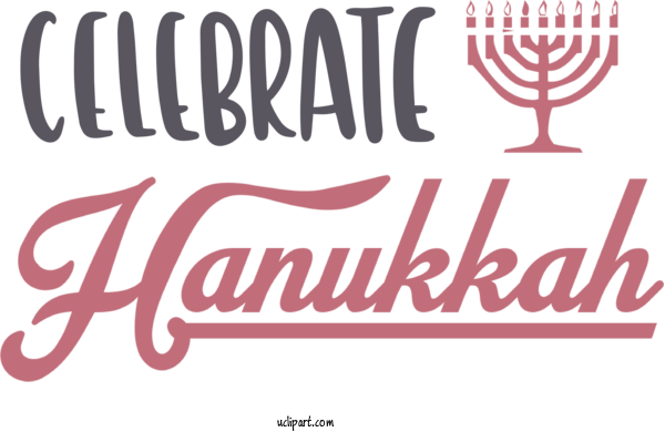 Free Holidays Logo Design Color For Hanukkah Clipart Transparent Background