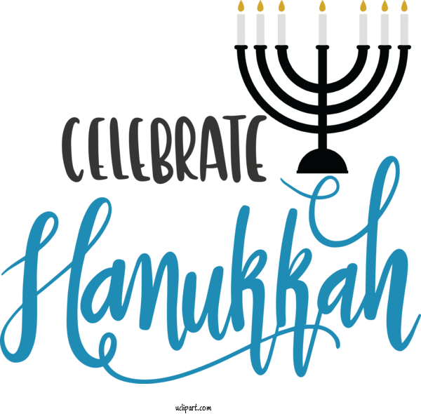Free Holidays Logo Design Meter For Hanukkah Clipart Transparent Background
