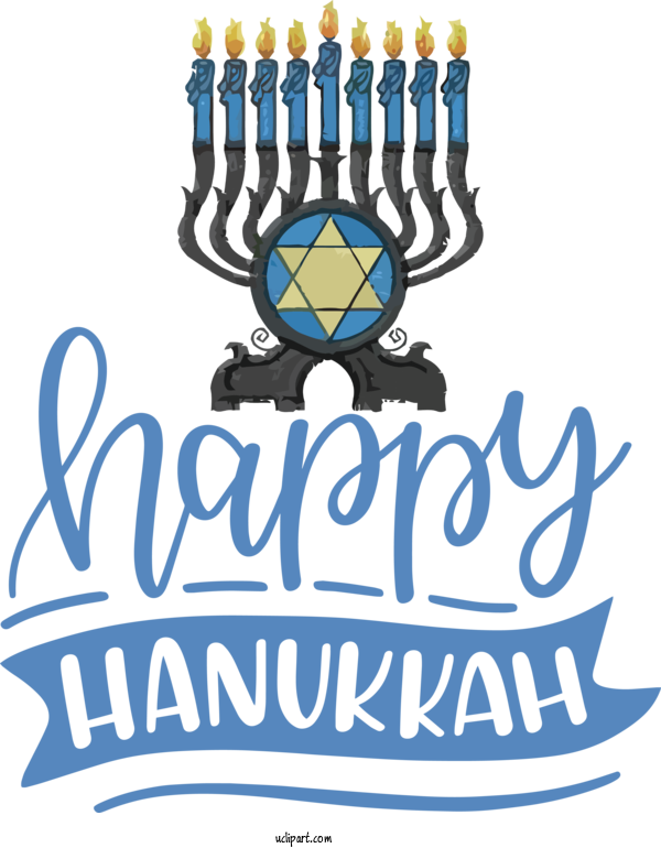 Free Holidays Logo Symbol Meter For Hanukkah Clipart Transparent Background