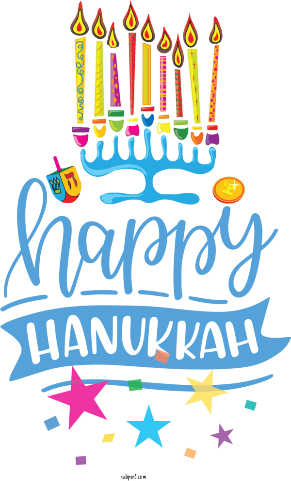 Free Holidays Line Meter Birthday For Hanukkah Clipart Transparent Background