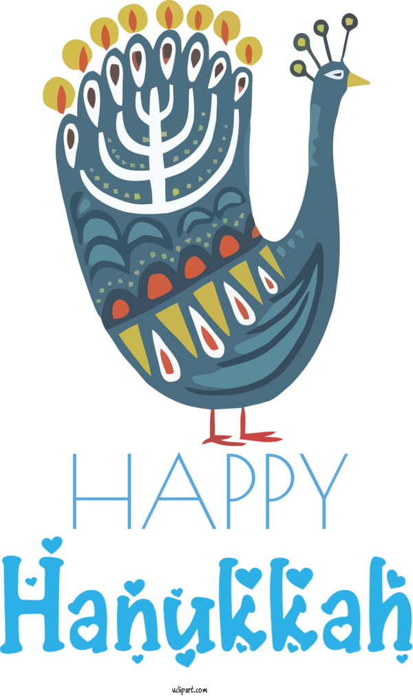 Free Holidays Design Painting Logo For Hanukkah Clipart Transparent Background