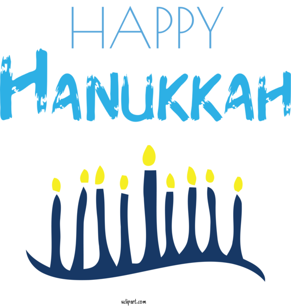 Free Holidays Logo Line Meter For Hanukkah Clipart Transparent Background