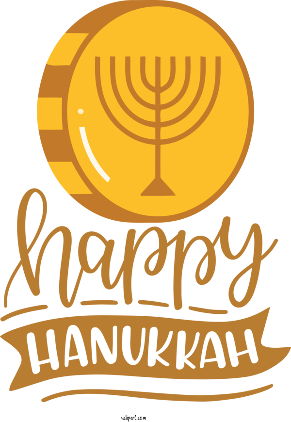 Free Holidays Logo Symbol Commodity For Hanukkah Clipart Transparent Background