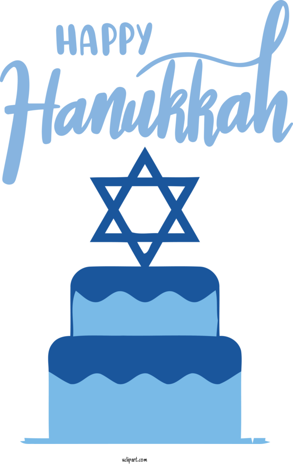 Free Holidays Logo Star Of David Line For Hanukkah Clipart Transparent Background
