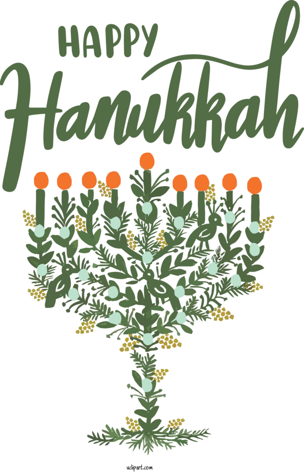 Free Holidays Hanukkah Menorah Menorah For Hanukkah Clipart Transparent Background
