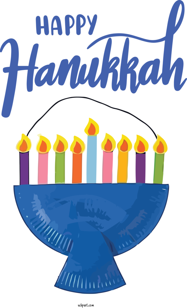 Free Holidays Logo Meter Line For Hanukkah Clipart Transparent Background