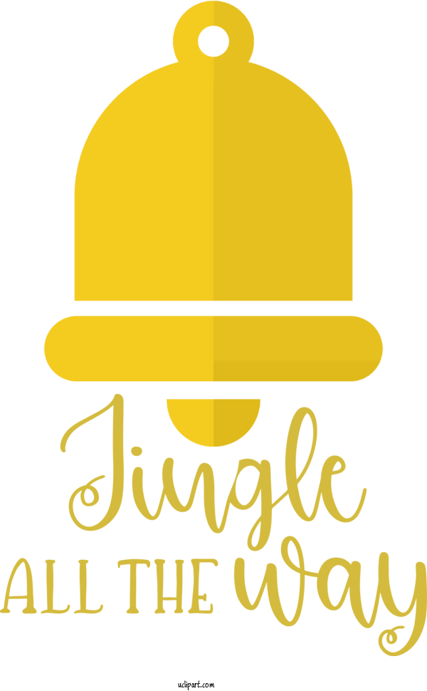 Free Holidays Logo Hat Yellow For Christmas Clipart Transparent Background