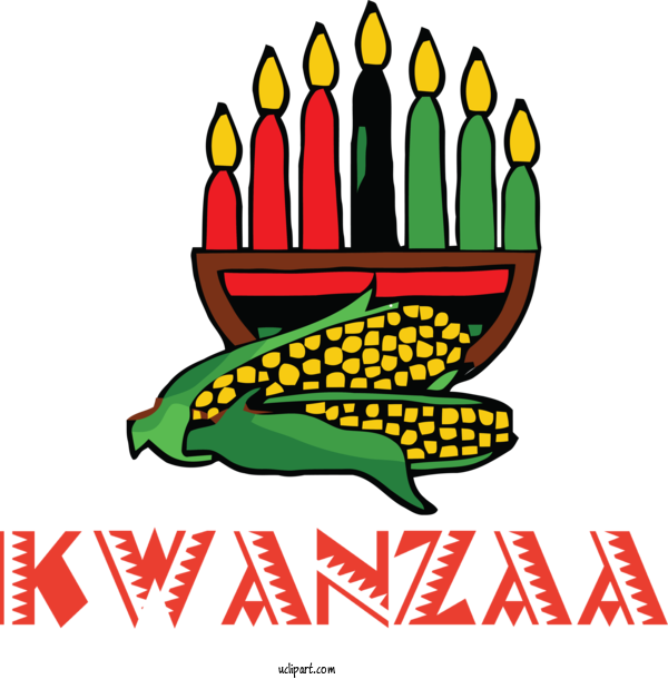 Free Holidays Kwanzaa Holiday Christmas Day For Kwanzaa Clipart Transparent Background