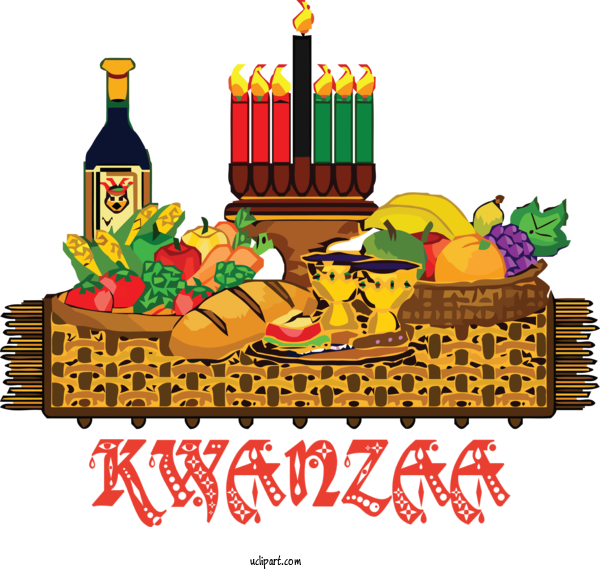 Free Holidays Kwanzaa Cartoon Holiday For Kwanzaa Clipart Transparent Background