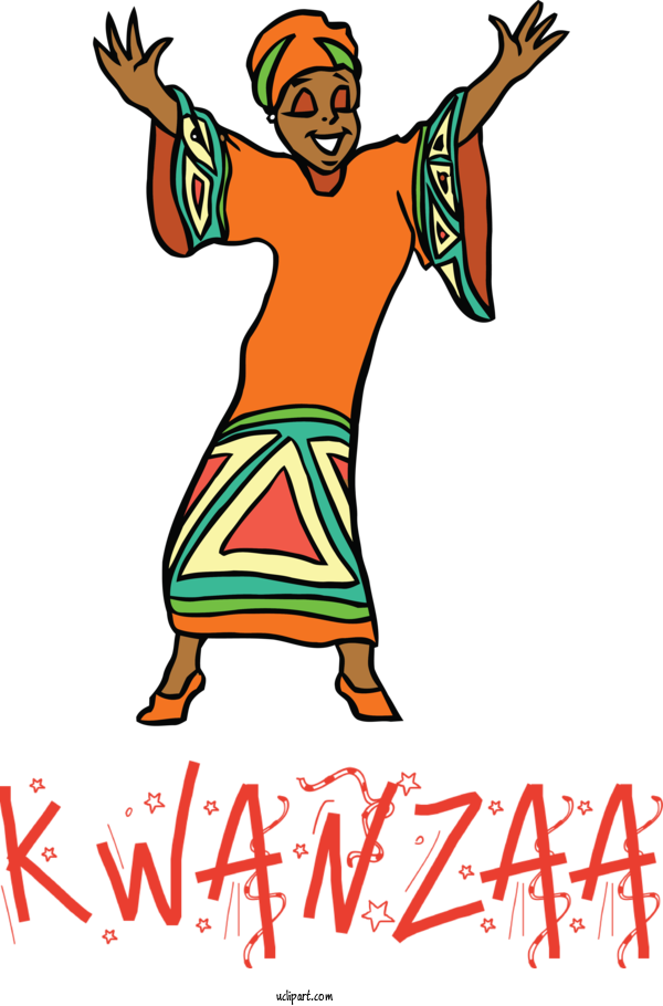Free Holidays Africa African Dance African Art For Kwanzaa Clipart Transparent Background