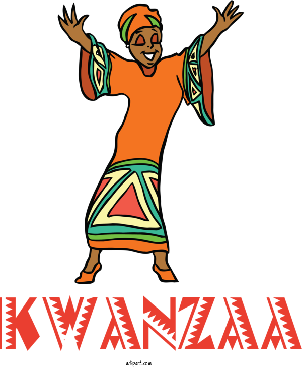 Free Holidays Africa African Americans African Dance For Kwanzaa Clipart Transparent Background