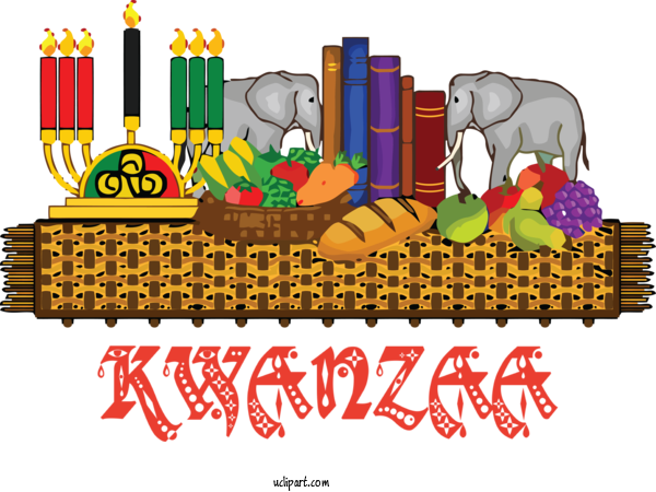 Free Holidays Cartoon Meter Recreation For Kwanzaa Clipart Transparent Background