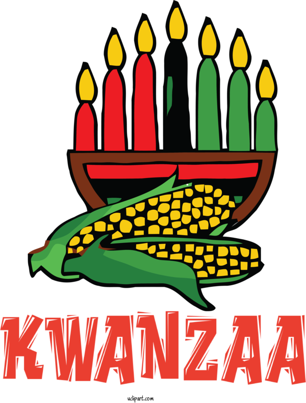 Free Holidays Vegetable Meter Line For Kwanzaa Clipart Transparent Background