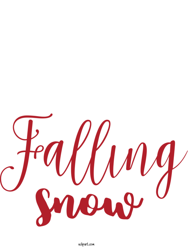 Free Weather Logo Calligraphy Font For Snow Clipart Transparent Background