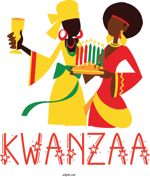 Free Holidays Kwanzaa Holiday Festival For Kwanzaa Clipart Transparent Background