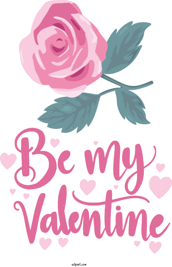 Free Holidays Floral Design Garden Roses Design For Valentines Day Clipart Transparent Background
